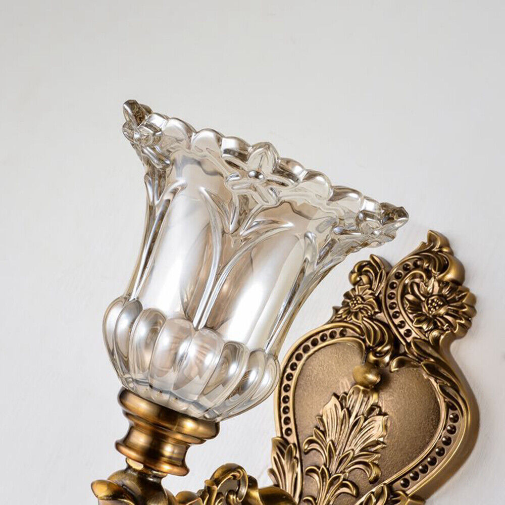 LumiHeritage | Elegant Vintage Guld Væglampe4