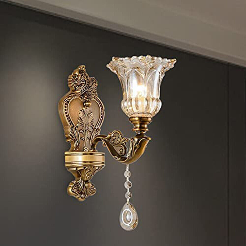 LumiHeritage | Elegant Vintage Guld Væglampe5