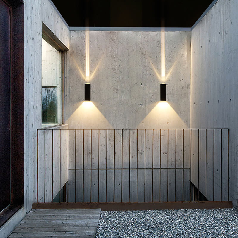 LuminaWall - Minimalistisk Udendørs Væglampe Nuvenci.dk