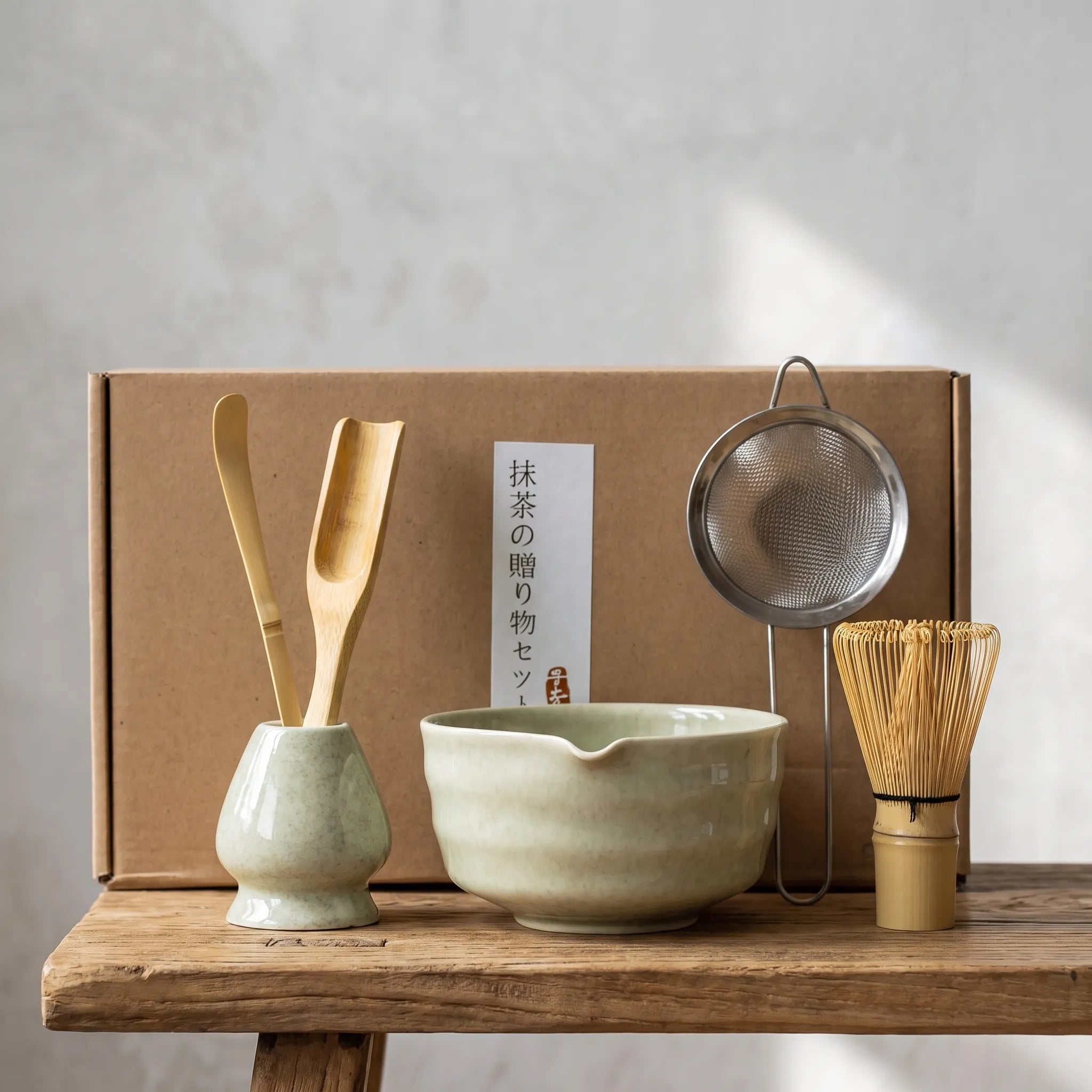 Lumitea - Traditionelt Japansk Inspireret Matcha Sæt Grønt Sæt Nuvenci.dk