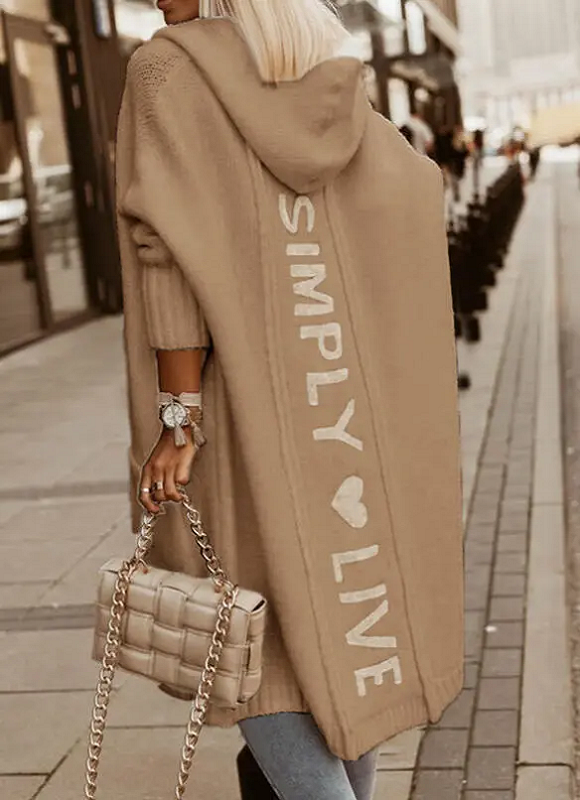 LuxCardi | Elegant "Love Life"- Cardigan