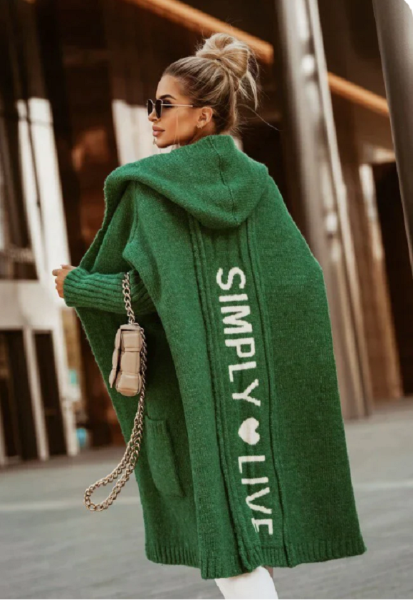 LuxCardi | Elegant "Love Life"- Cardigan