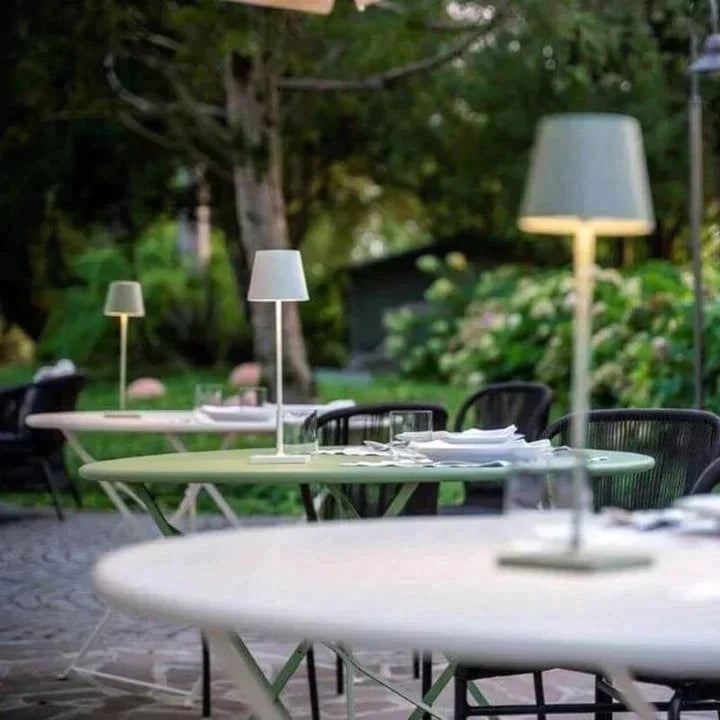 EternoLight | Trådløs Bordlampe – Hyggebelysning til Hjem og Have
