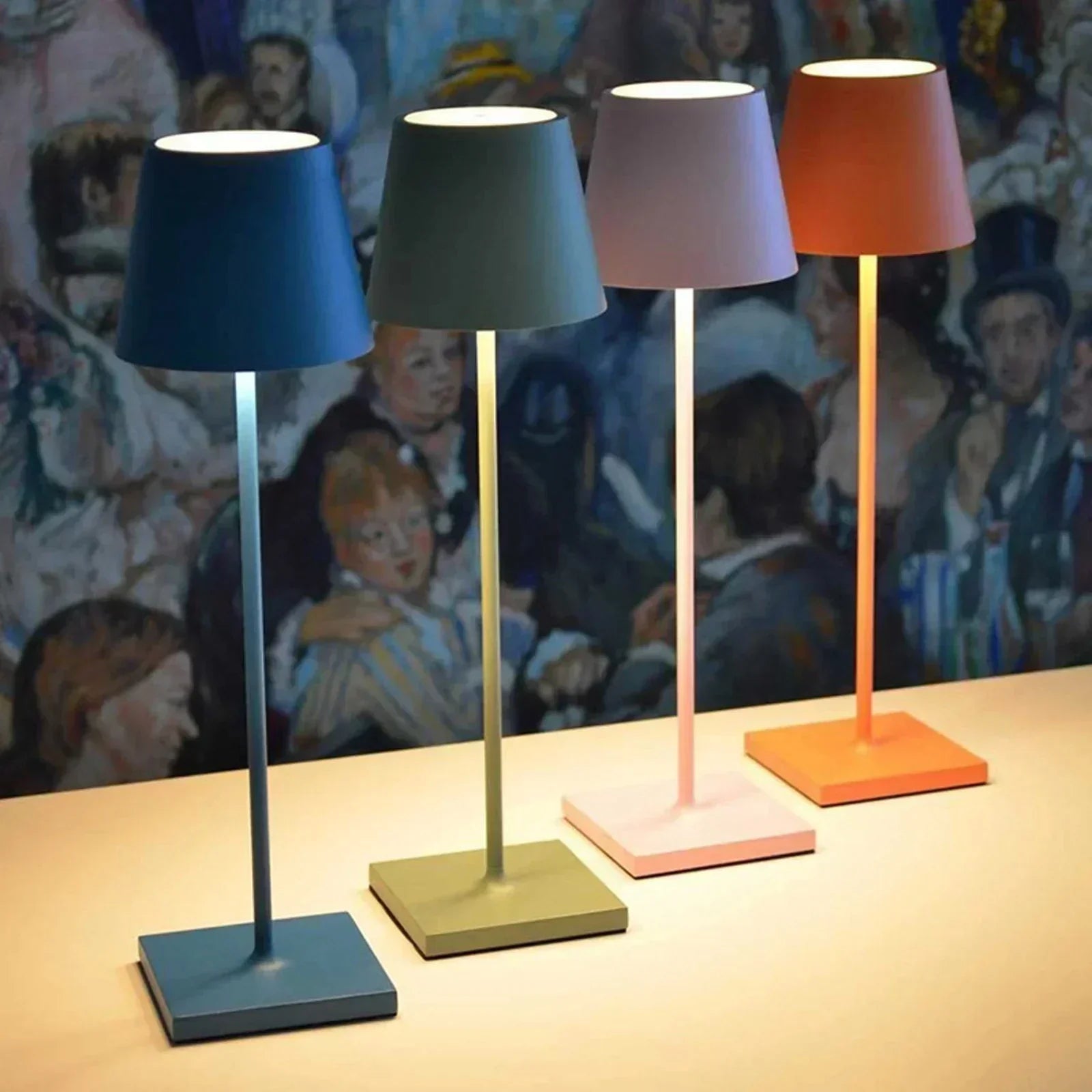 EternoLight | Trådløs Bordlampe – Hyggebelysning til Hjem og Have
