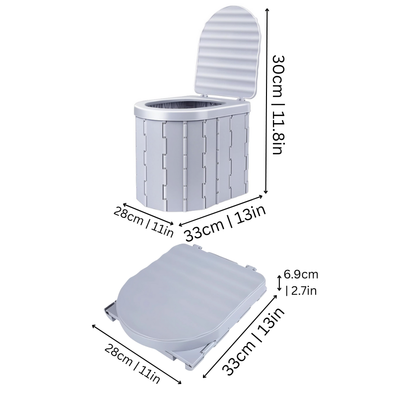 ThronGo | Sammenklappeligt udendørs toilet til enhver situation