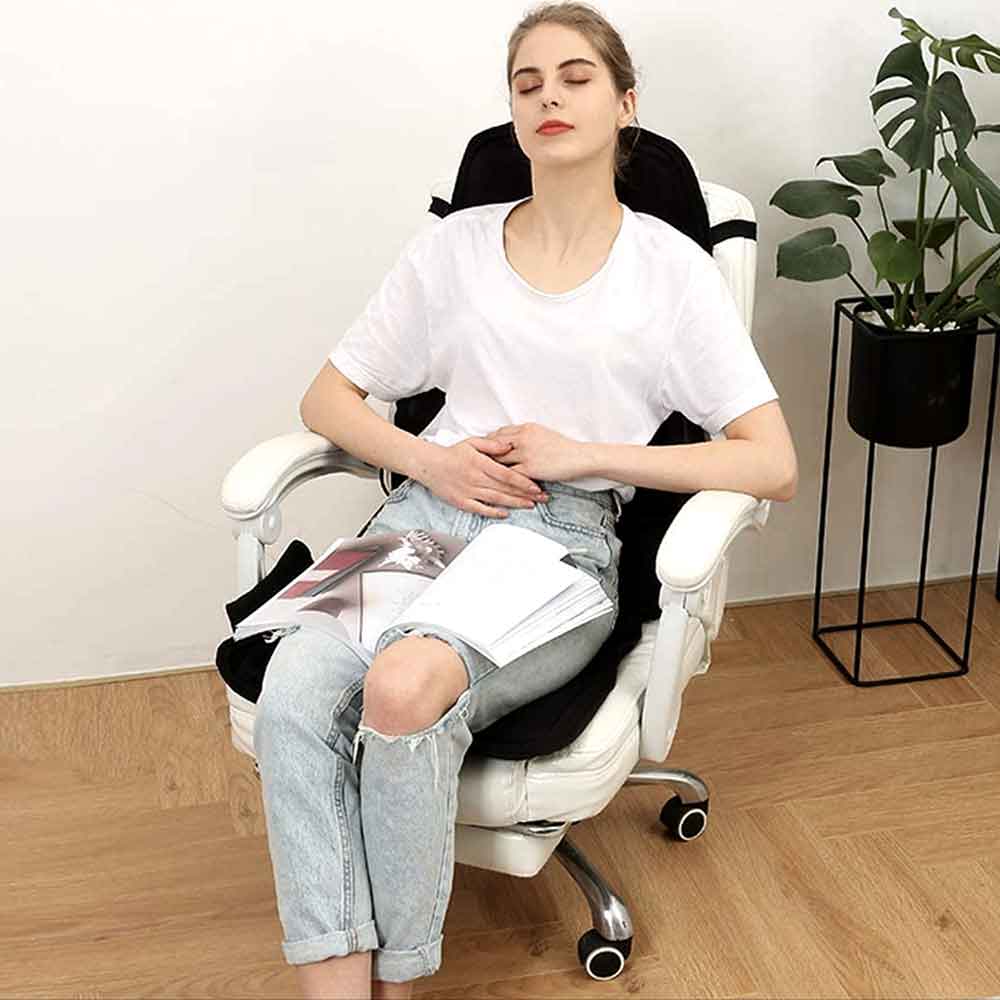 PulseRelief | Massagestolspude – Transportabel Massage overalt