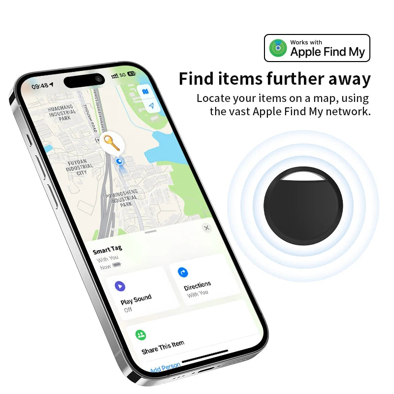 EchoFind | Mini-tracker, der kan styres med lyd og app