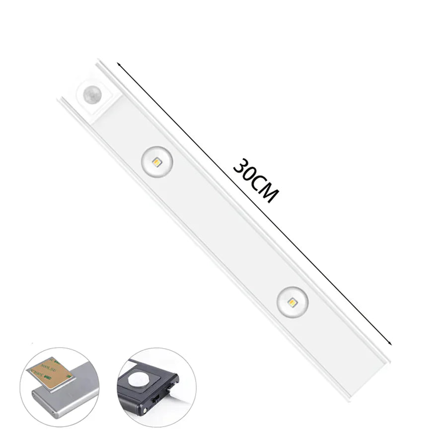 GlowTrack | LED Lys med Sensor – Smart og Energibesparende