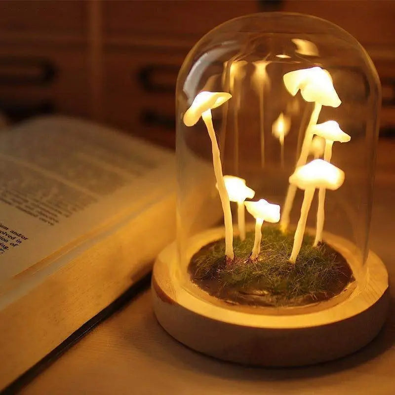 MycoGlow | Unik Svampelampe