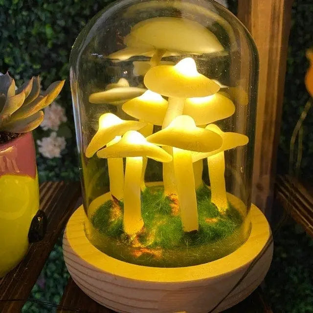 MycoGlow | Unik Svampelampe