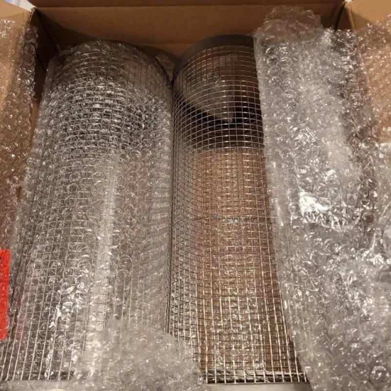 RoastMaster | Nerezový ocelový koš na ryby, maso a zeleninu