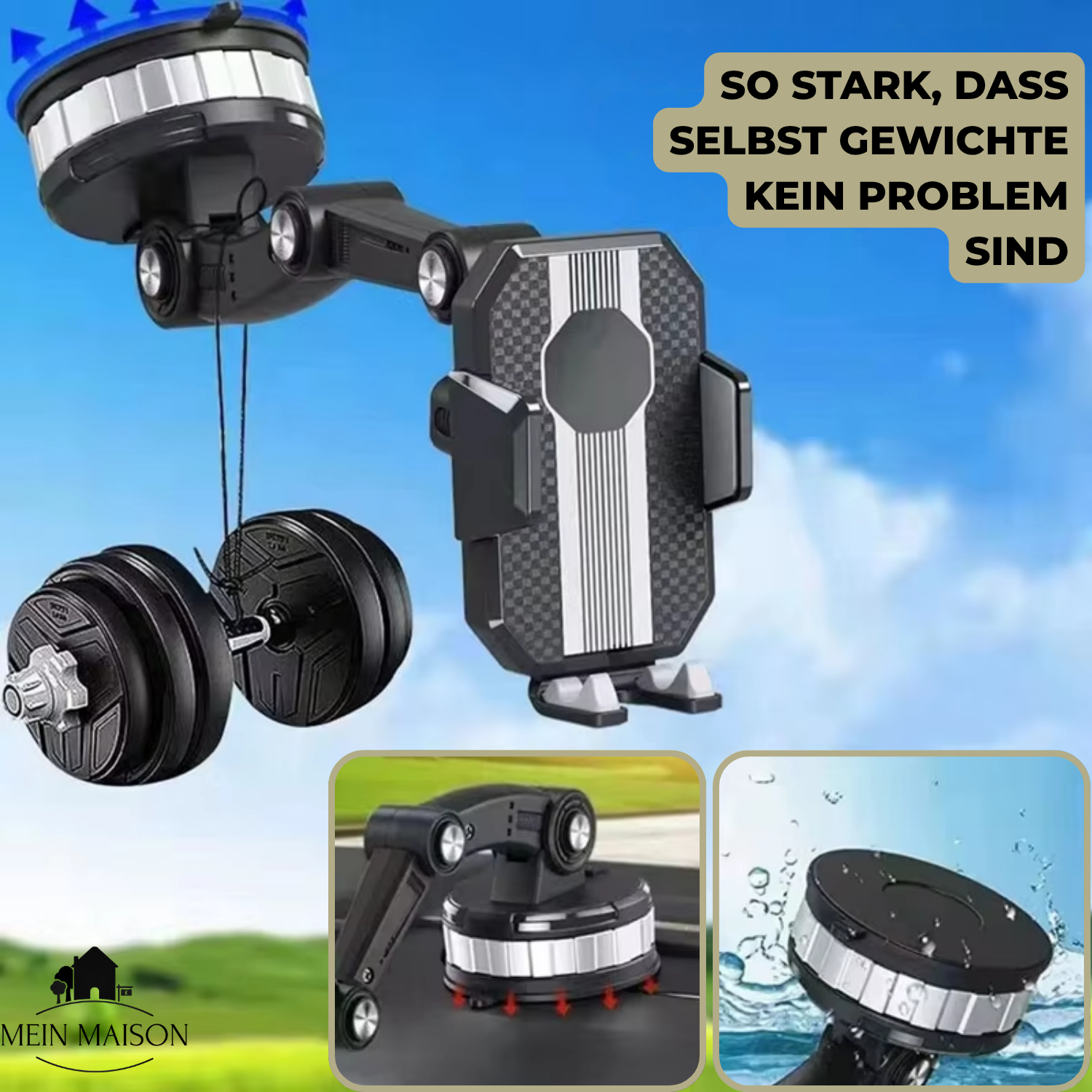 Omnigrip - Justerbar Mobilholder Nuvenci.dk