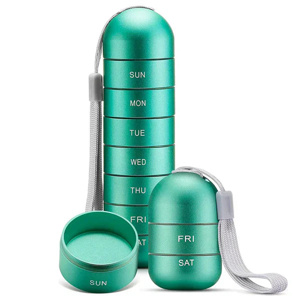MediVault | Sikker Aluminium Pillebeholder til Rejser