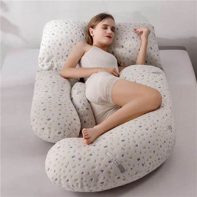 ComfortWave | Graviditetspude – Ergonomisk Støtte til Hele Kroppen