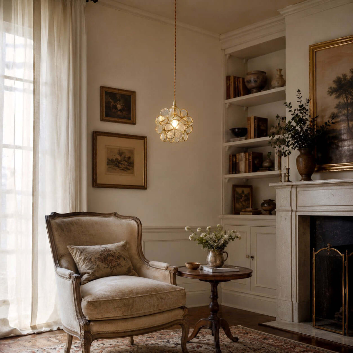 Petalure - Blomsterformet Loftslampe Med Rund Form Nuvenci.dk