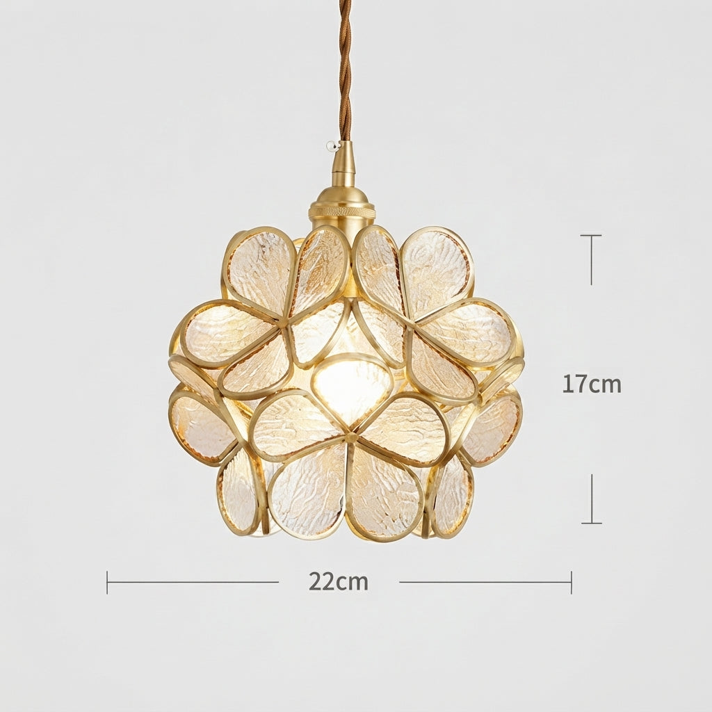 Petalure - Blomsterformet Loftslampe Med Rund Form Nuvenci.dk