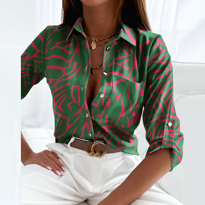 Marie | Damebluse – Tidløs Elegance og Komfort