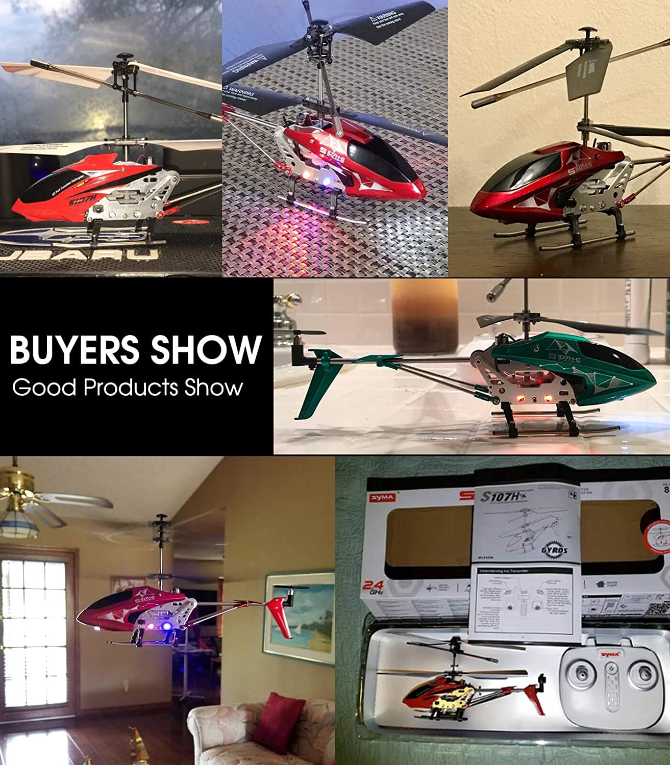 HeloFly | S107H Fjernbetjening Helikopter