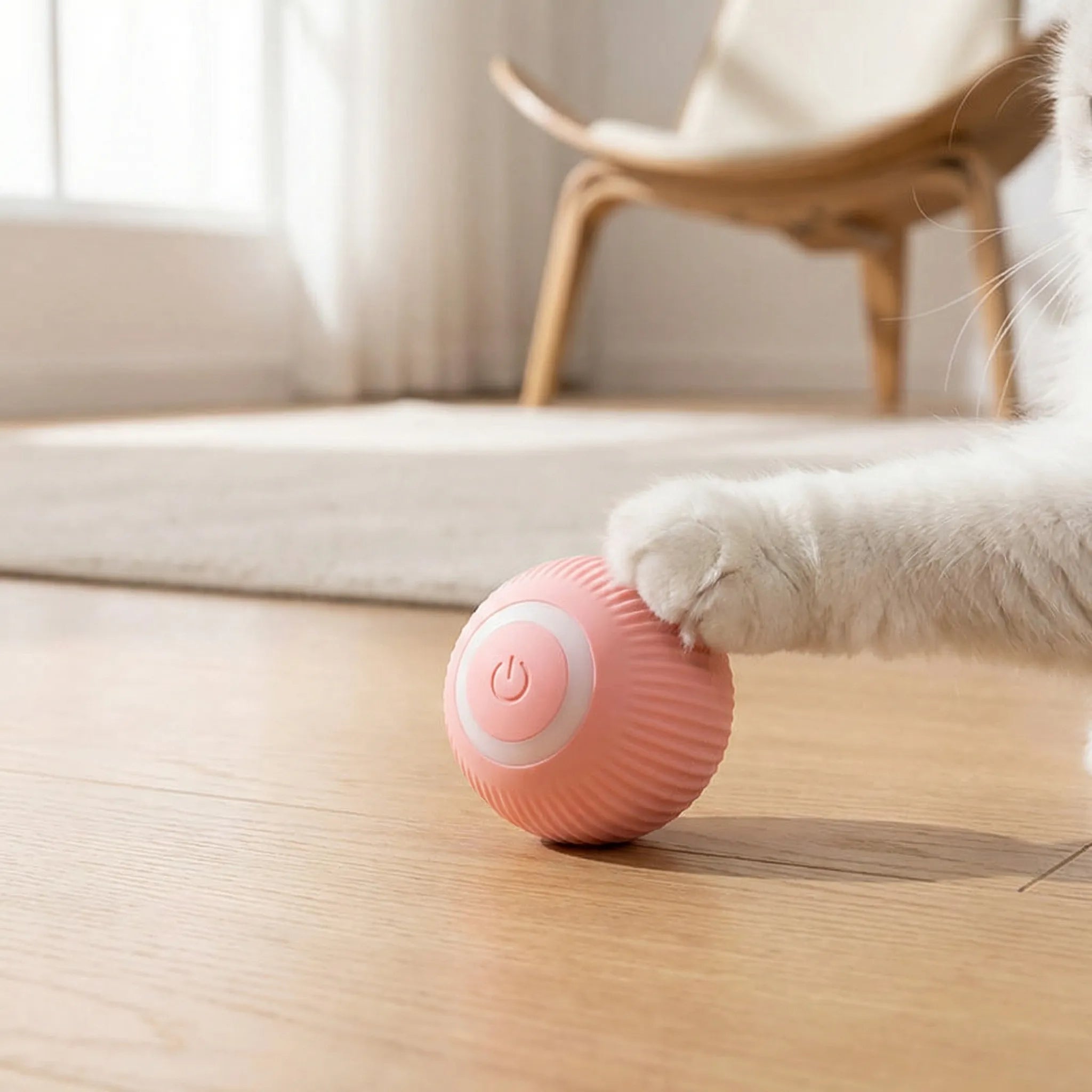 Rolloball - Elektrisk Selvkørende Bold Til Katte Nuvenci.dk