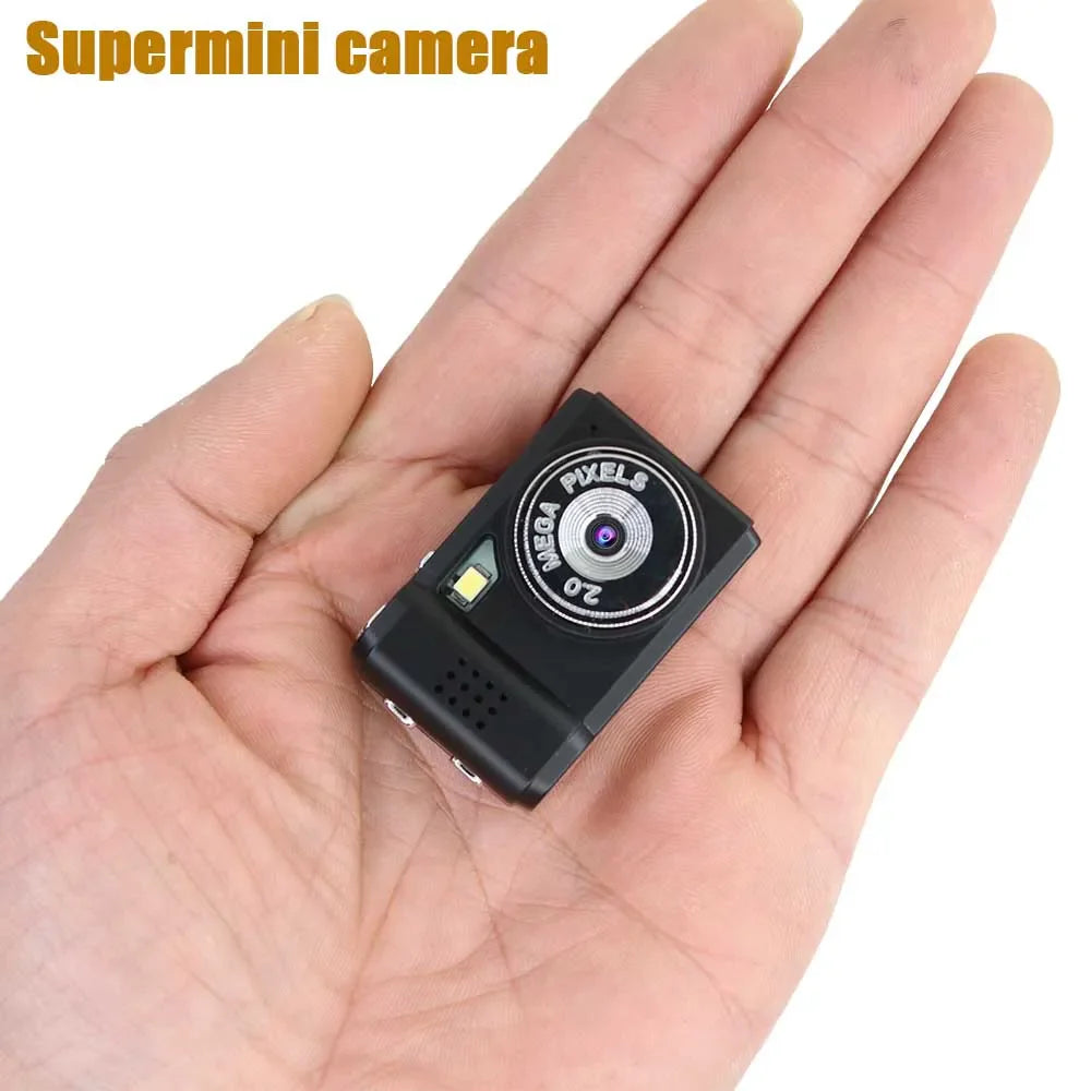 NanoShot | Mini-HD-Kamera med hukommelsesudvidelse op til 128GB