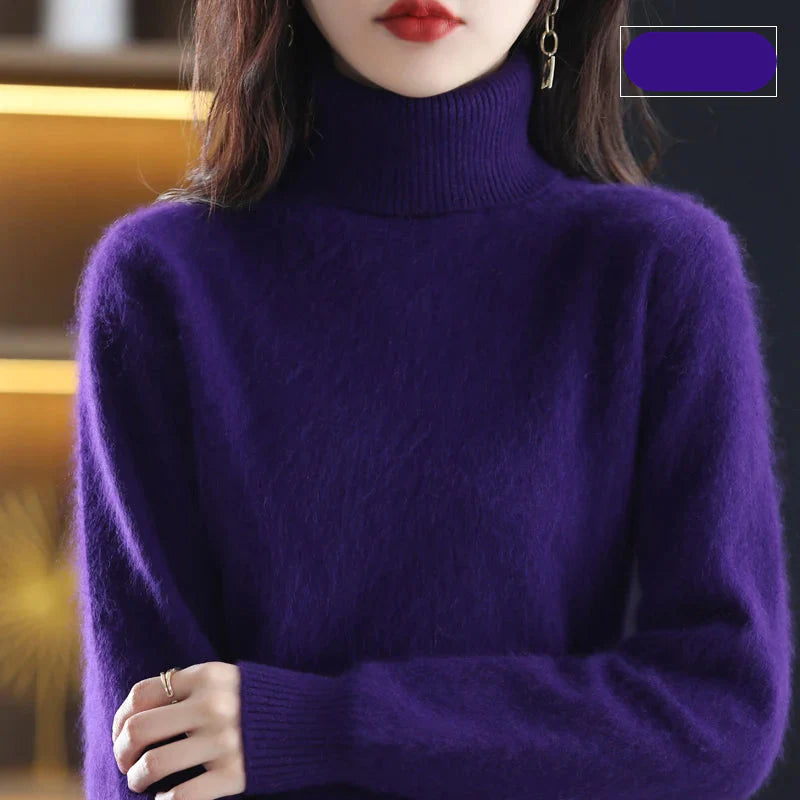 Ara | Blød Højhalset Cashmere Strik | Damer
