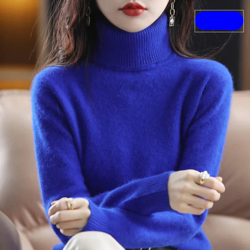 Ara | Blød Højhalset Cashmere Strik | Damer