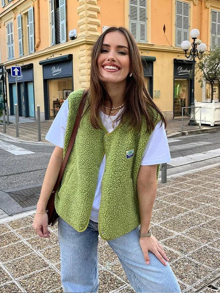Celeste | Women's Vest – Elegant V-Neck Design for Modern Style 2