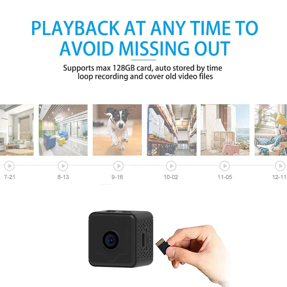 TinyWatch | Telecamera WLAN portatile con streaming live e protezione della privacy
