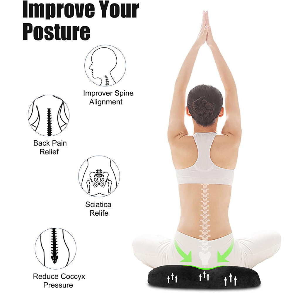 RelaxCush | Ergonomisk Siddepude – Smertefri Komfort Hele Dagen