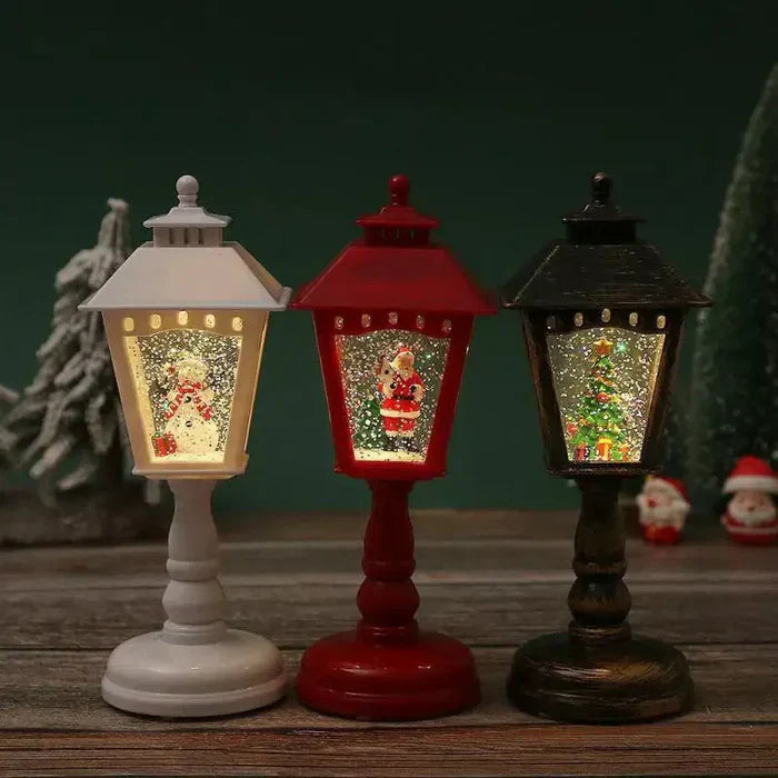 WinterGlow | Christmas Lantern – Cozy Lighting and Snow Effect