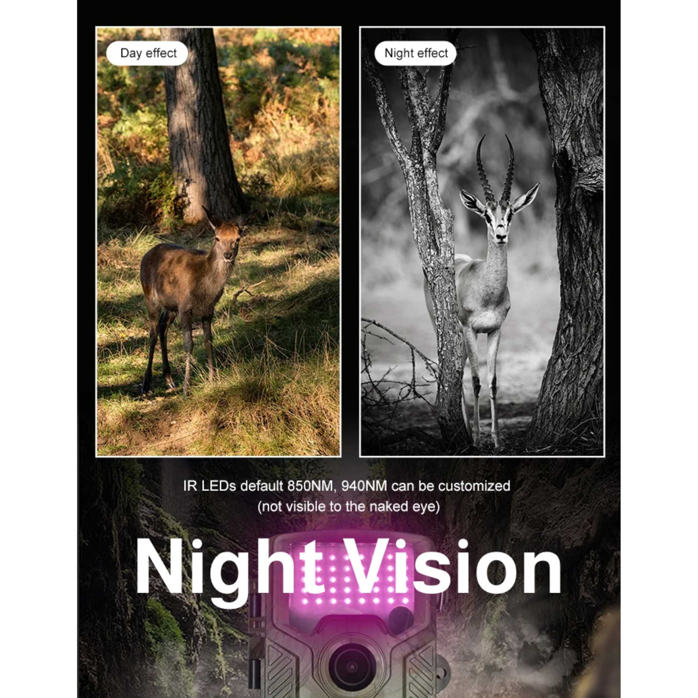 WildVision | Vildtkamera – Hurtig Aktivering & Skarp Billedkvalitet