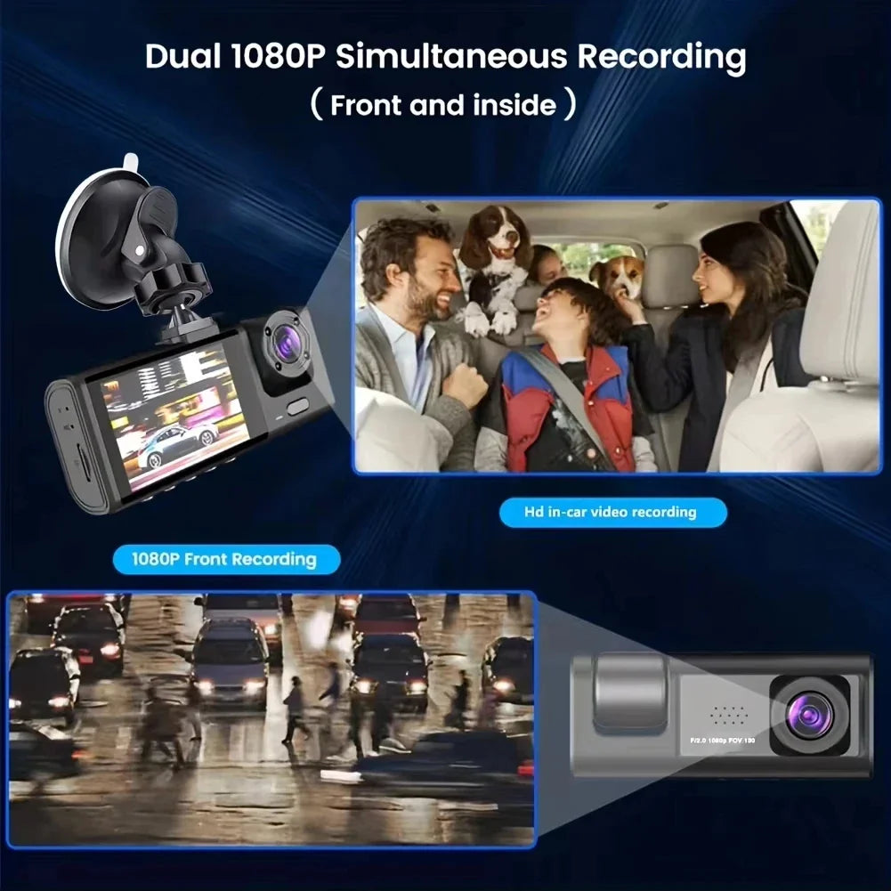 ClearRide | 1080P Xiaomi Dashcam med Nattesyn & 2" Display