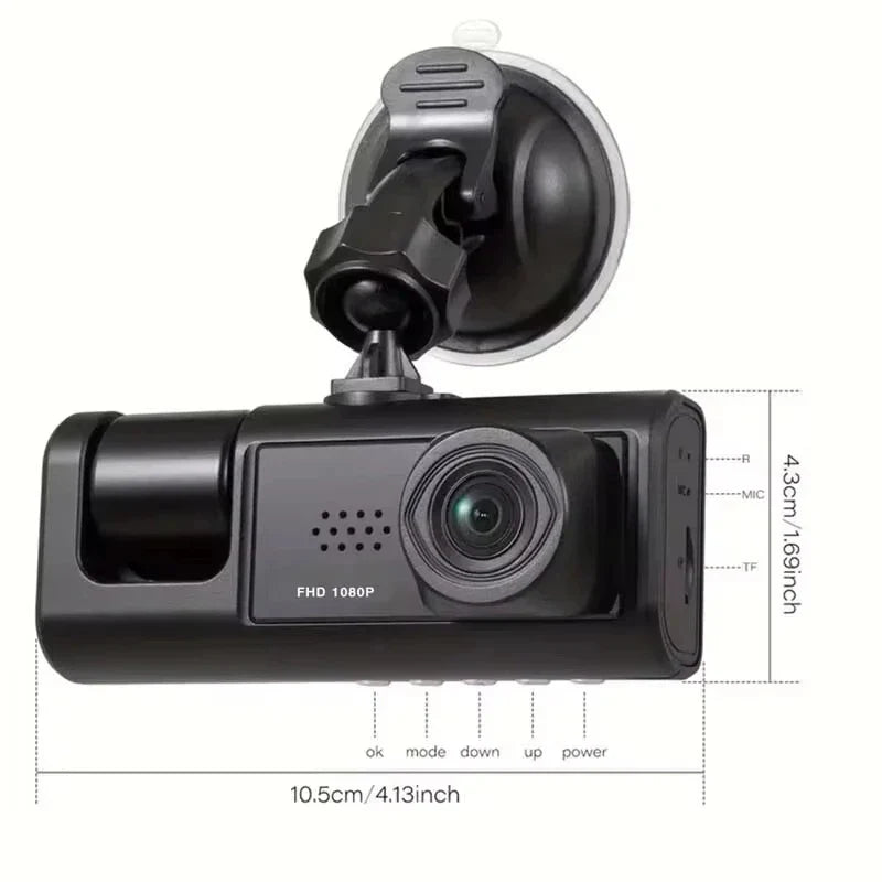 ClearRide | 1080P Xiaomi Dashcam med Nattesyn & 2" Display