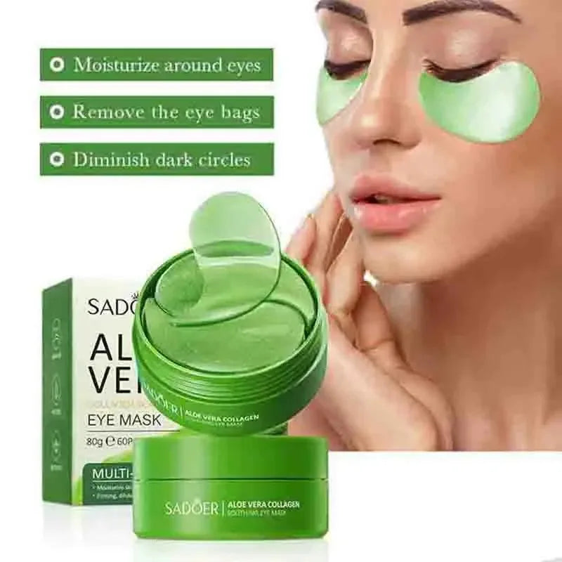 DermaBloom | Fugtgivende Øjenmasker med Anti-Puff Effekt