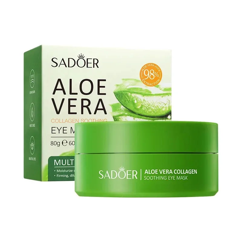 DermaBloom | Fugtgivende Øjenmasker med Anti-Puff Effekt