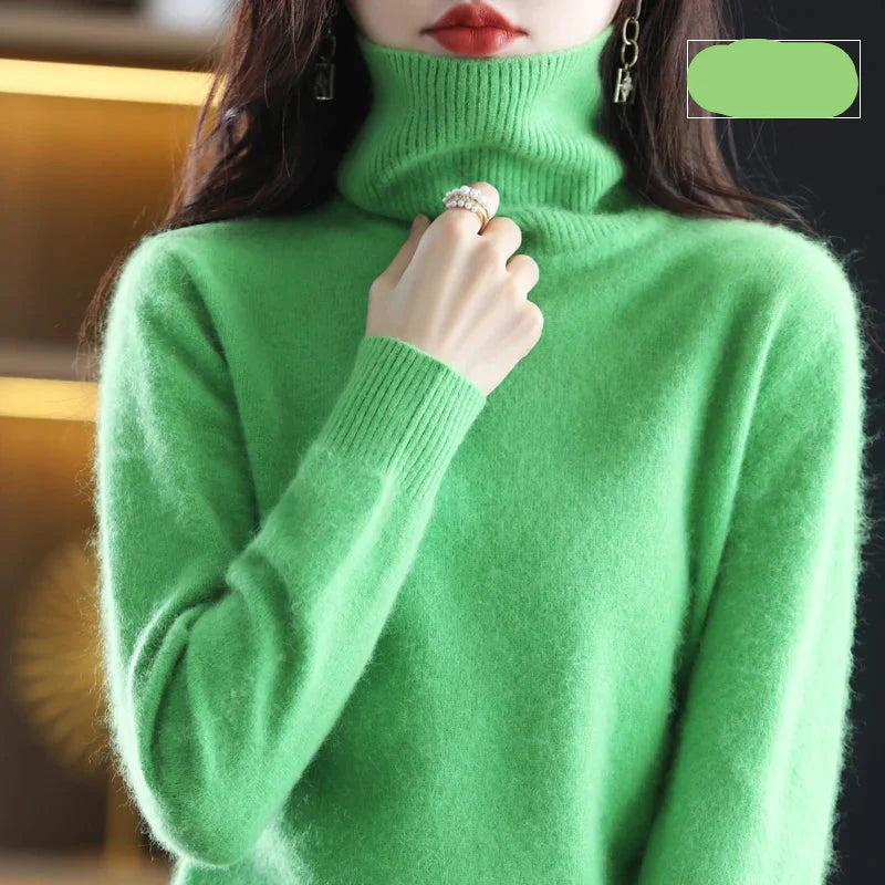 Ara | Blød Højhalset Cashmere Strik | Damer