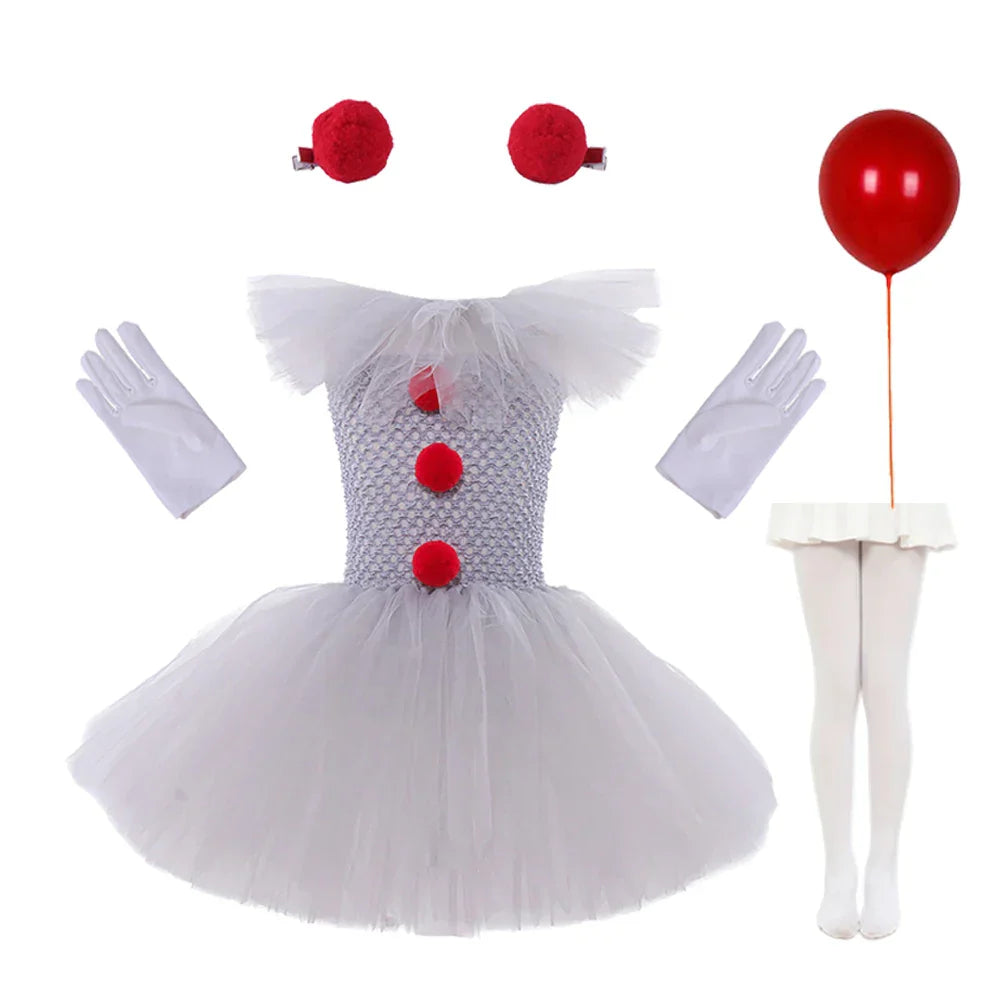 SpookCharm | Halloween Kjole til Børn – Sjovt & Uhyggeligt Design