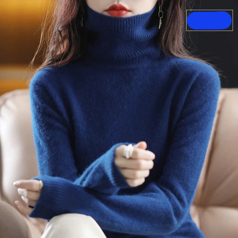Ara | Blød Højhalset Cashmere Strik | Damer