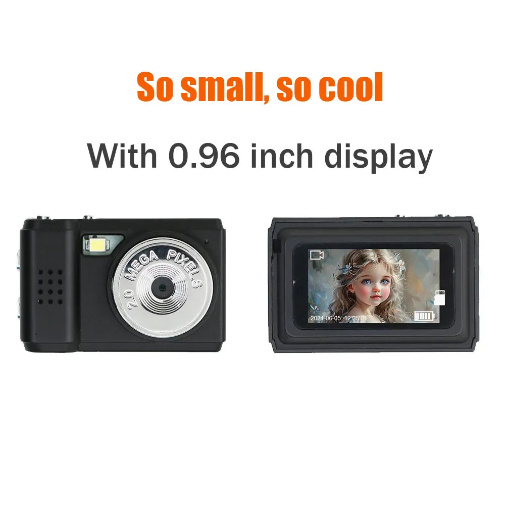 NanoShot | Mini-HD-Kamera med hukommelsesudvidelse op til 128GB