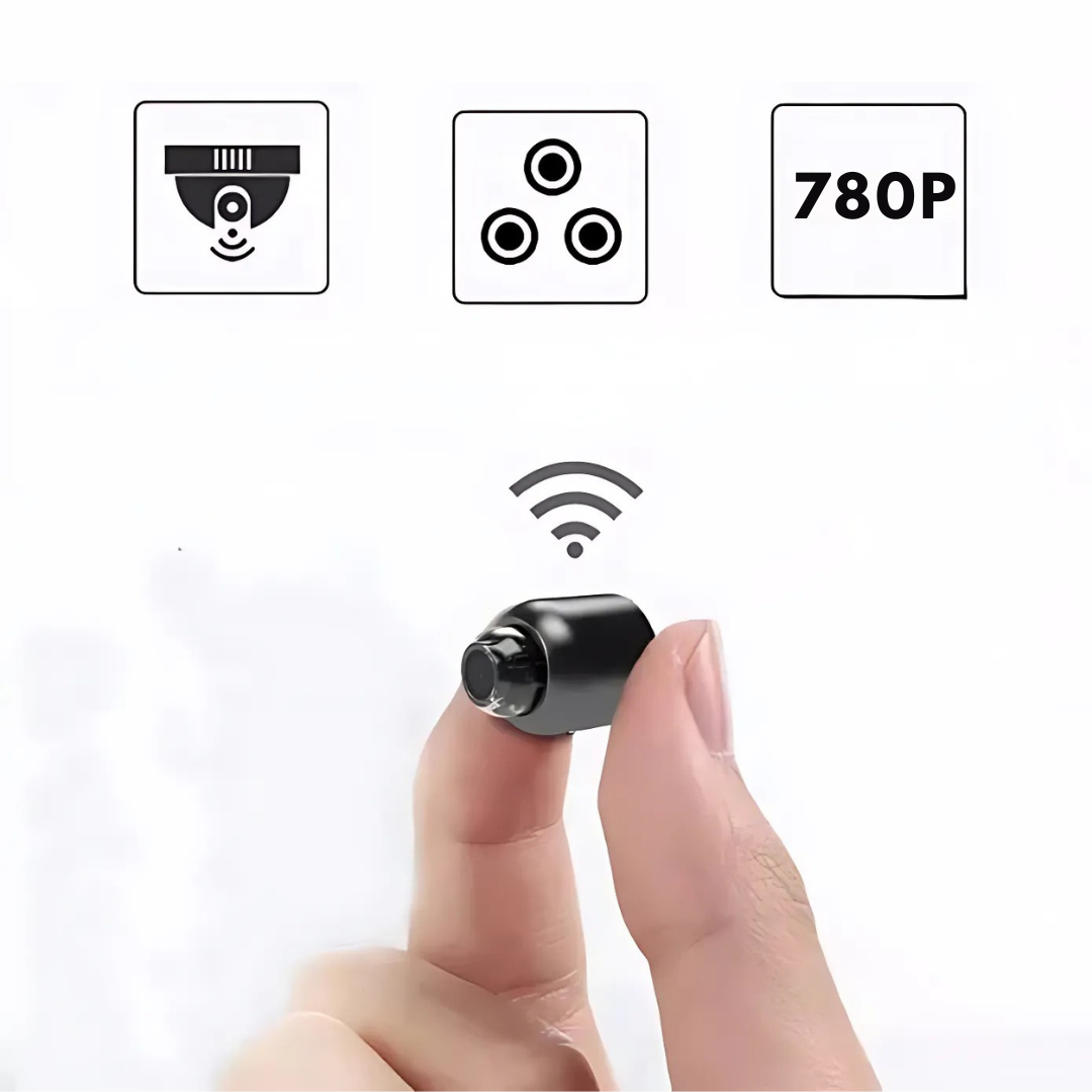 SmartGuard | Caméra WiFi HD sans fil avec mode nuit