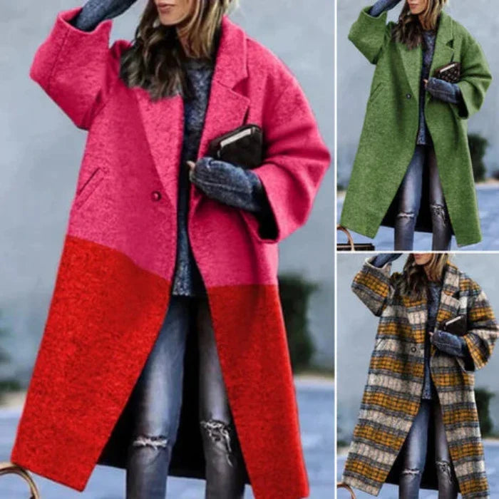 Veronica | Dame Vinterfrakke – Tidløs Elegance og Varme