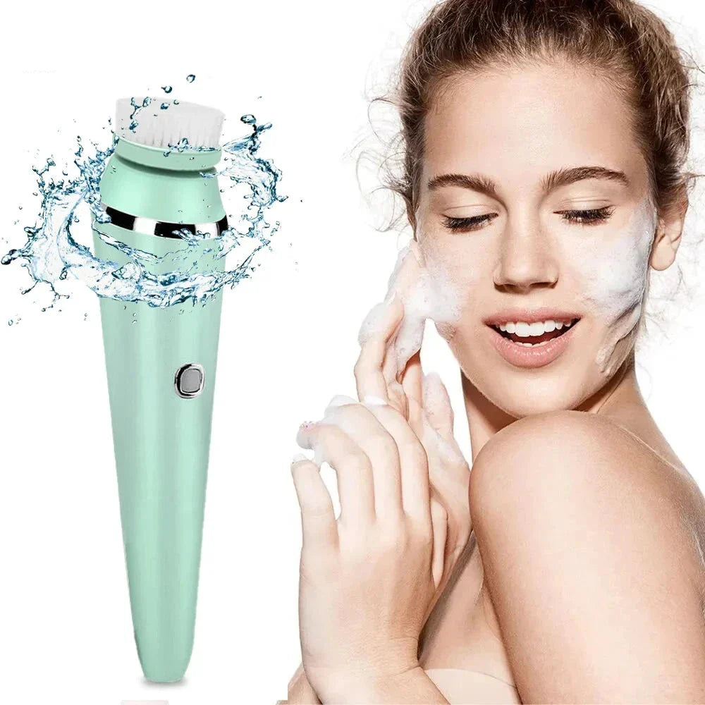 DermaFlow | Multifunktionel Ansigtsbørste med Sonic Teknologi