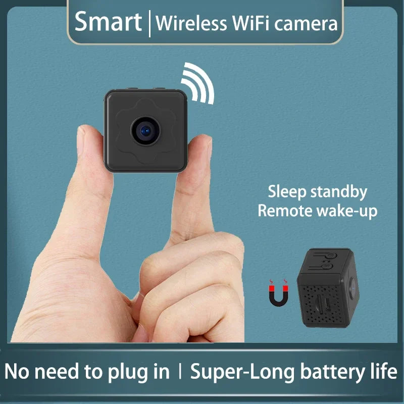 TinyWatch | Telecamera WLAN portatile con streaming live e protezione della privacy