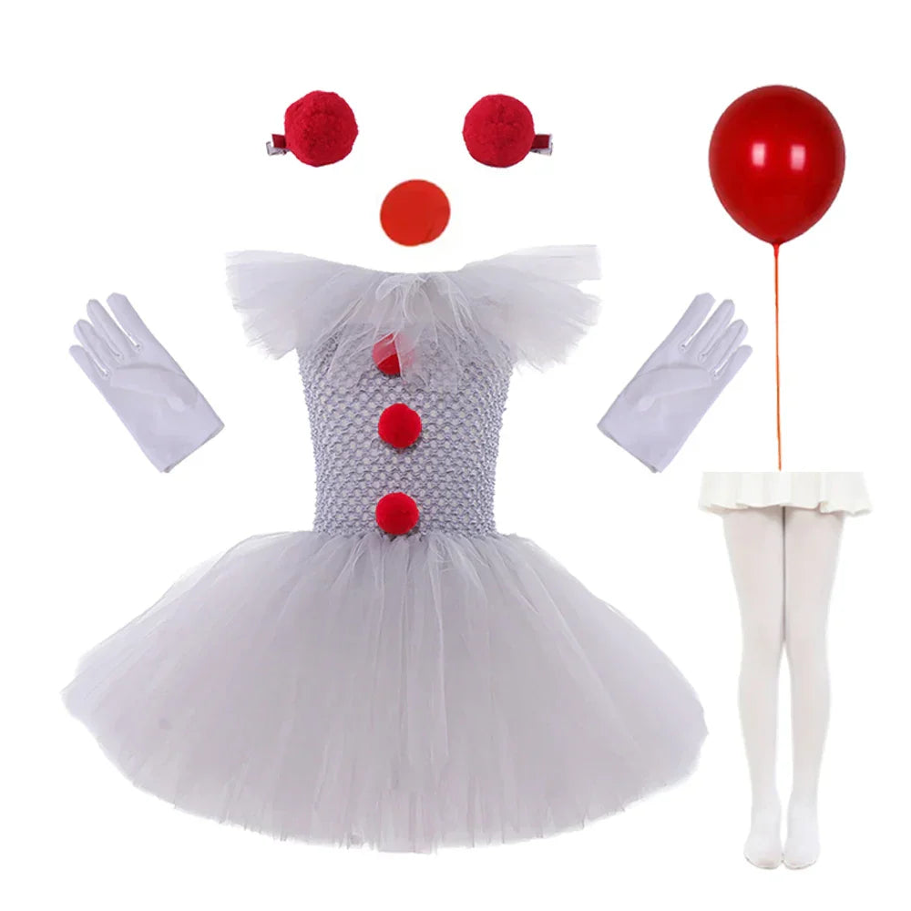 SpookCharm | Halloween Kjole til Børn – Sjovt & Uhyggeligt Design