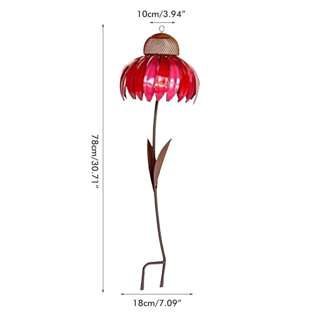 PetalPerch | Stilfuld fuglefoderstation i blomstermotiv
