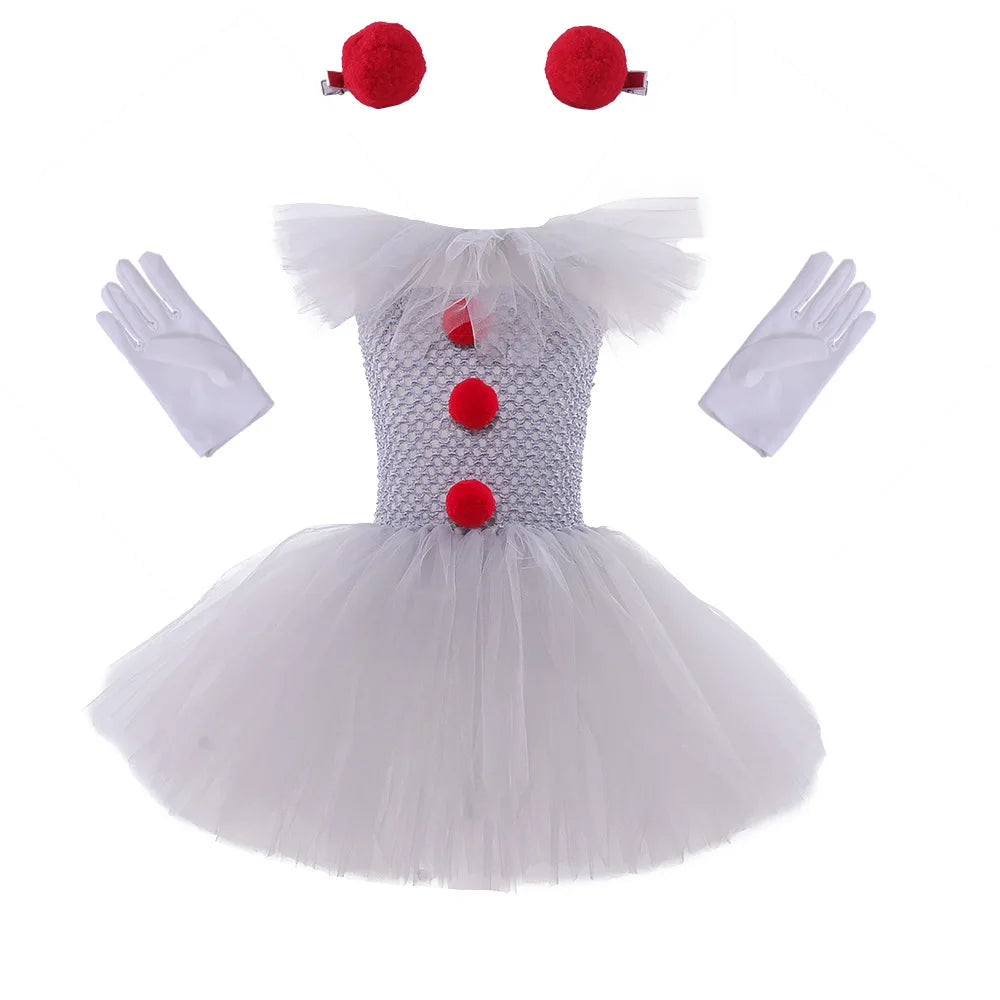 SpookCharm | Halloween Kjole til Børn – Sjovt & Uhyggeligt Design