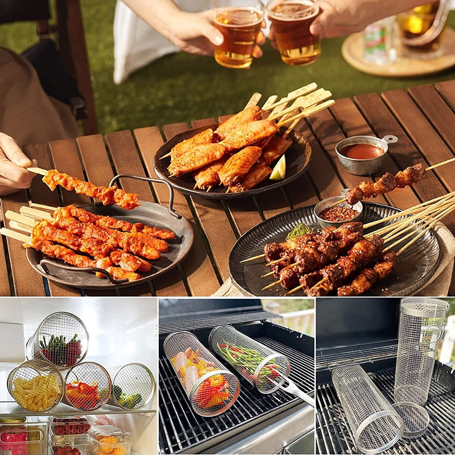 Bellezza | Grillkurv – Elegant Grillværktøj til Madlavning-3