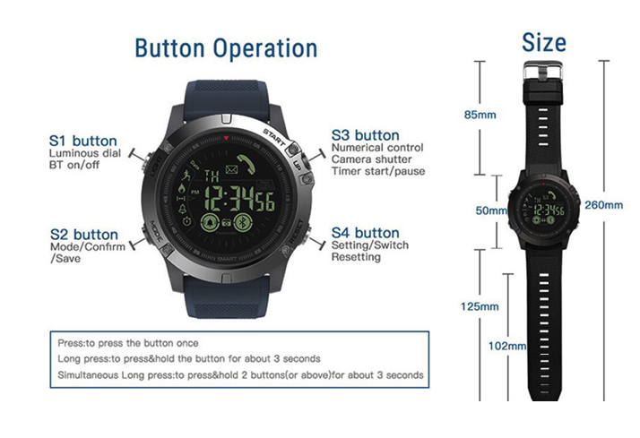 IronWatch | Smartwatch – Ekstrem Holdbarhed til Hverdag og Sport