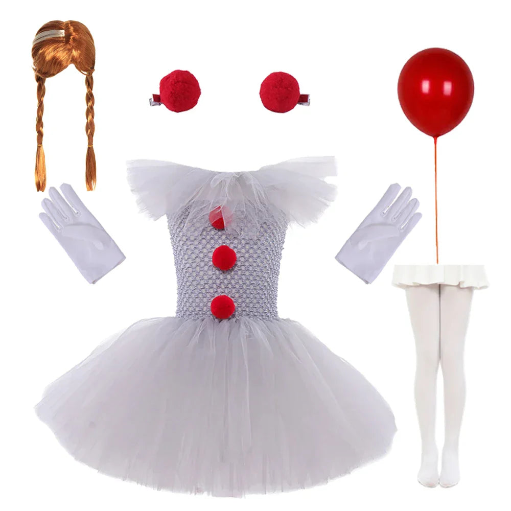 SpookCharm | Halloween Kjole til Børn – Sjovt & Uhyggeligt Design