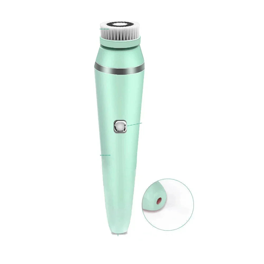 DermaFlow | Multifunktionel Ansigtsbørste med Sonic Teknologi
